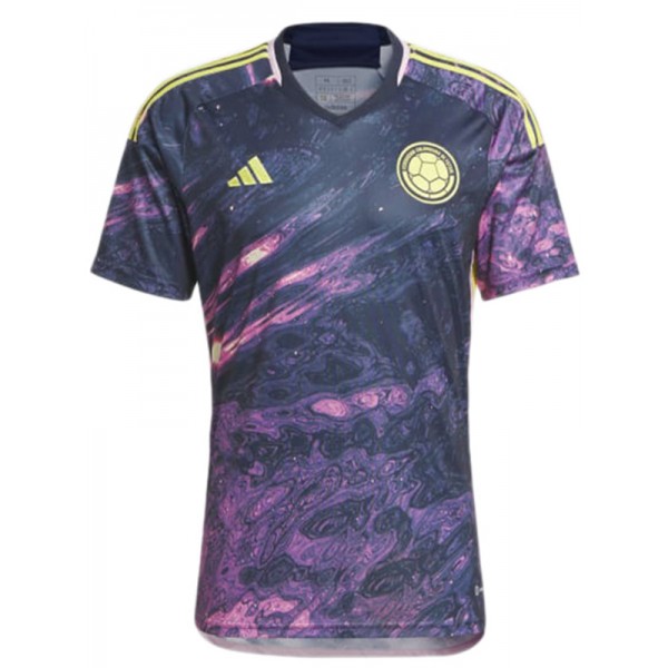 Colombia maglia da trasferta della da donna 2023 coppa del mondo di calcio kit da uomo uniforme da calcio top maglia sportiva